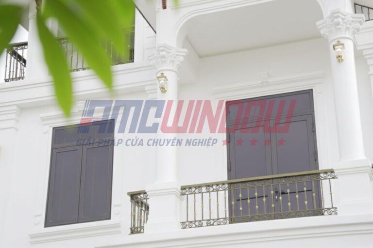 Cửa nhôm AMC Window tại Star Central Hải Phòng thiết kế hiện đại, sang trọng