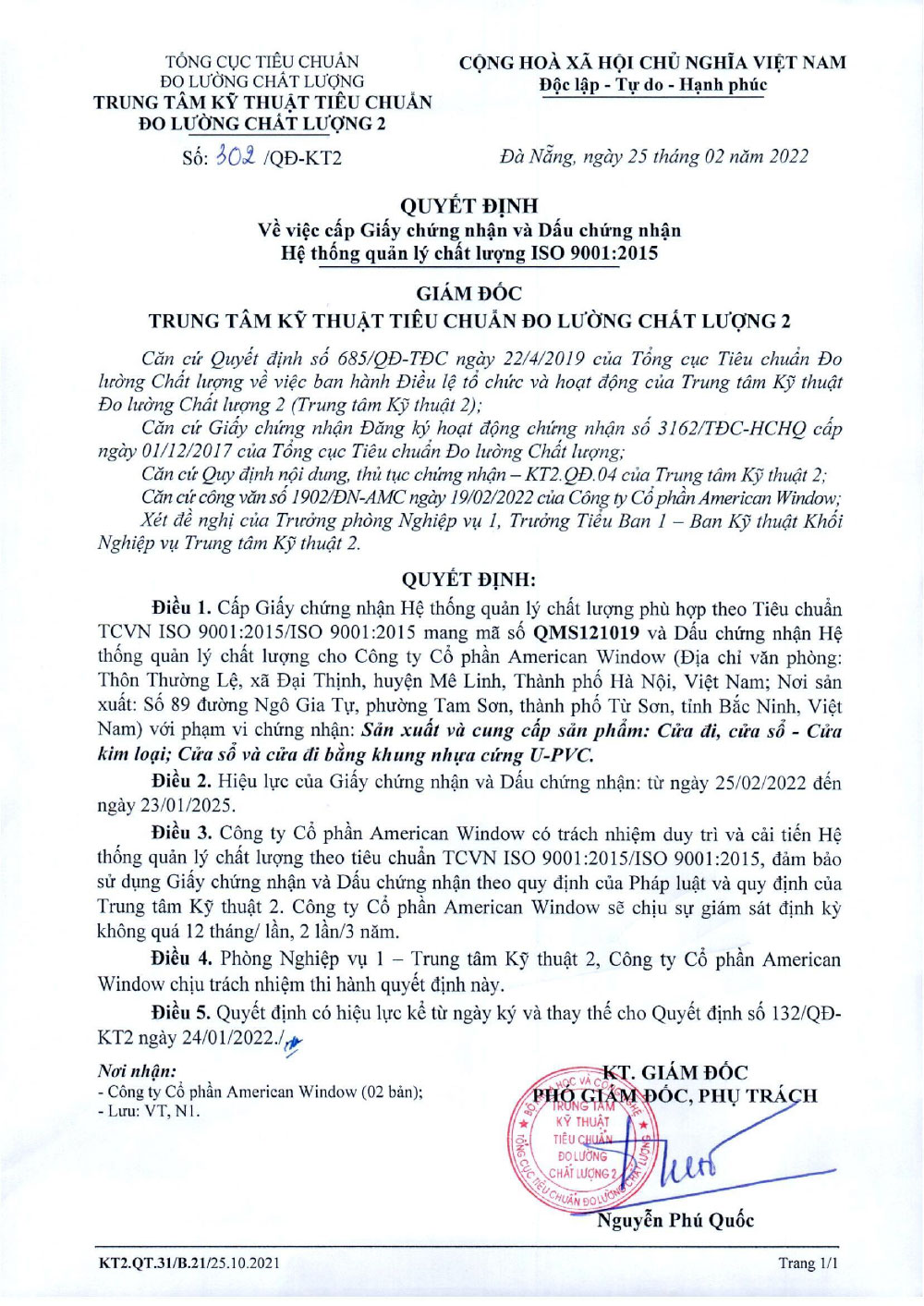 KQCN CTY AMERICAN WINDOW 3