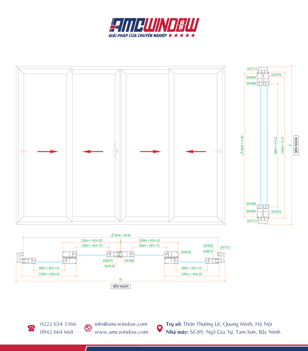 cua di 4 canh mo lua