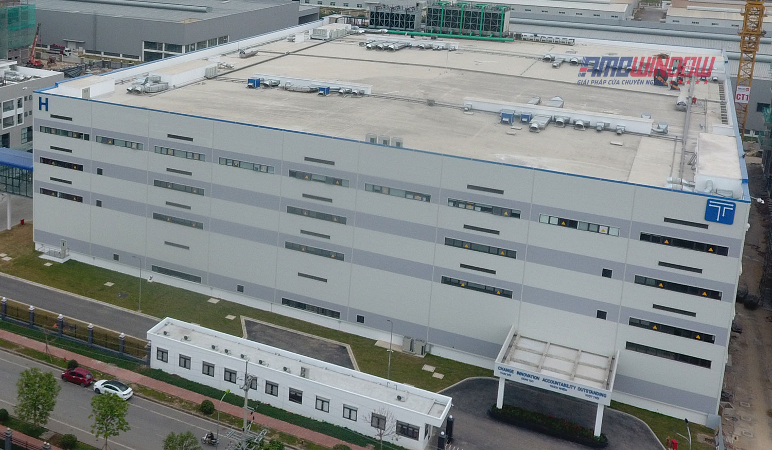 Dự án nhà máy kỹ thuật điện tử TONLY Việt Nam KCN Đông Mai - Quảng Ninh