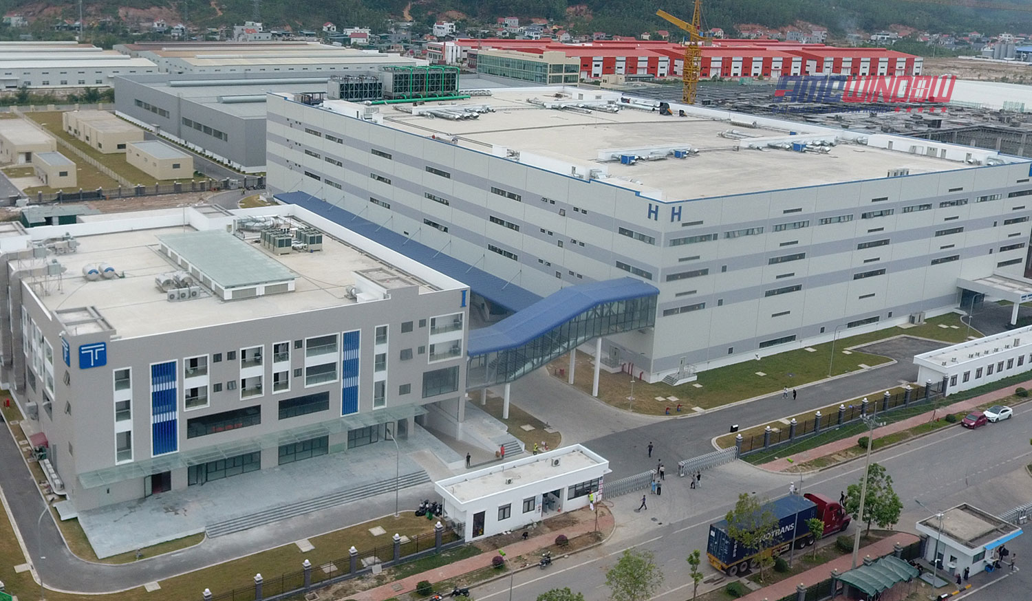 Dự án nhà máy kỹ thuật điện tử TONLY Việt Nam KCN Đông Mai - Quảng Ninh