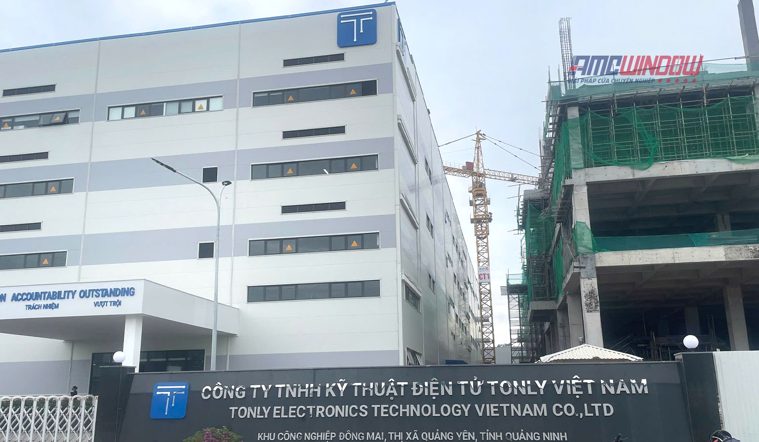 Dự án nhà máy kỹ thuật điện tử TONLY Việt Nam