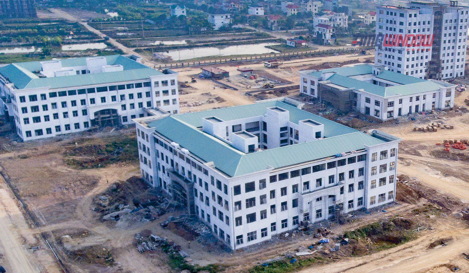 Dự án Đại Học Hoa Lư Ninh Bình Dự án cửa nhôm tại Ninh Bình