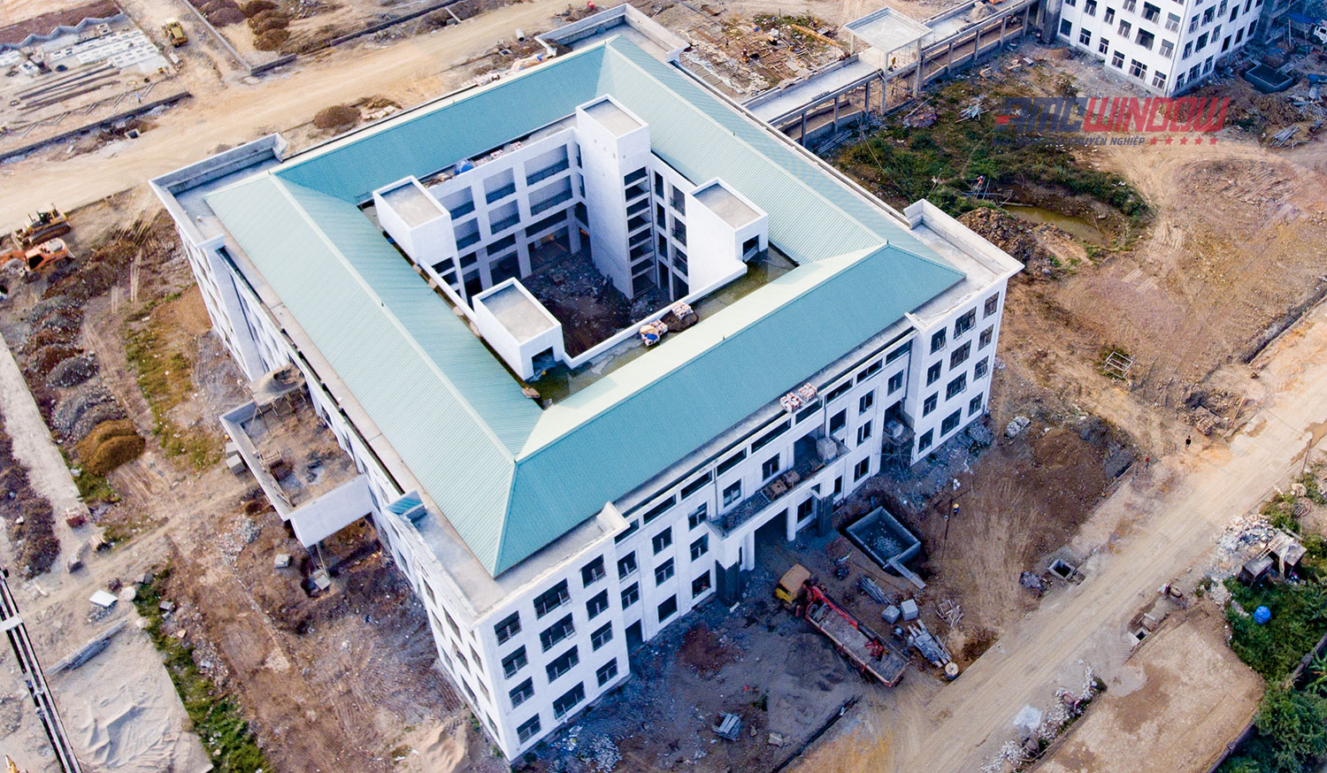 Dự án Đại Học Hoa Lư Ninh Bình Dự án cửa nhôm tại Ninh Bình