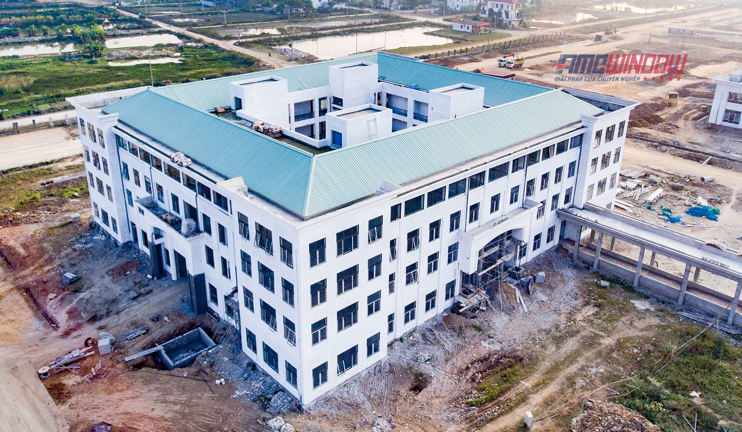 Dự án Đại Học Hoa Lư Ninh Bình Dự án cửa nhôm tại Ninh Bình